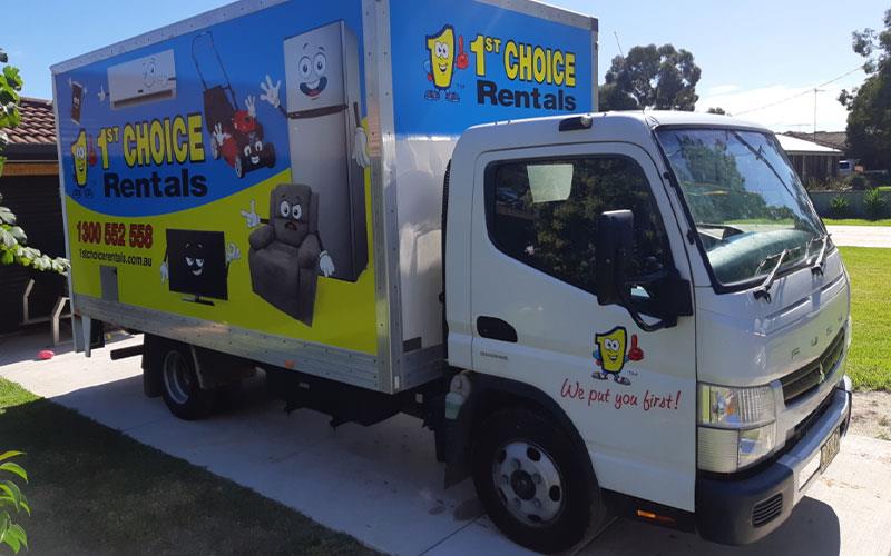 Promotional Truck Wrap by Impact Wrap
